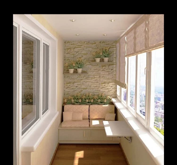 Балкон "под ключ"