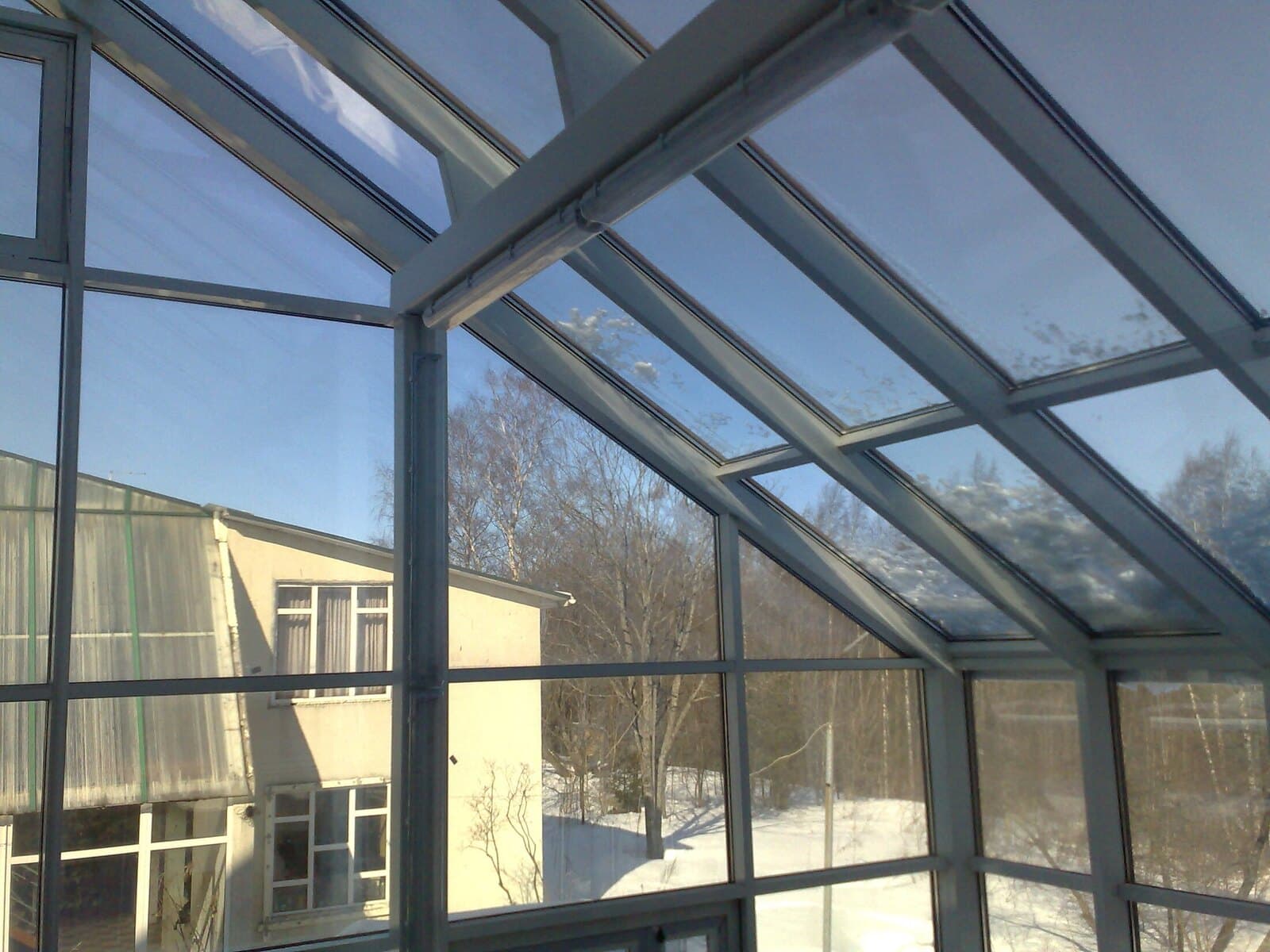 Алюминиевые витражи