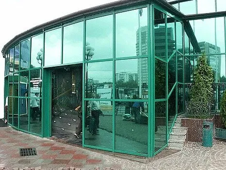 Алюминиевые витражи